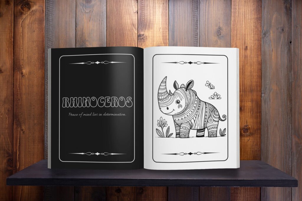 mindfulness animal art